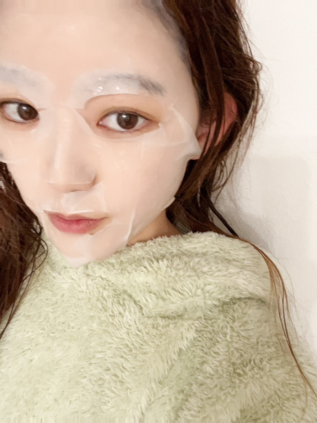 ビタ ジェニックゼリーマスク リフティング/BANOBAGI/シートマスク・パックを使ったクチコミ（3枚目）