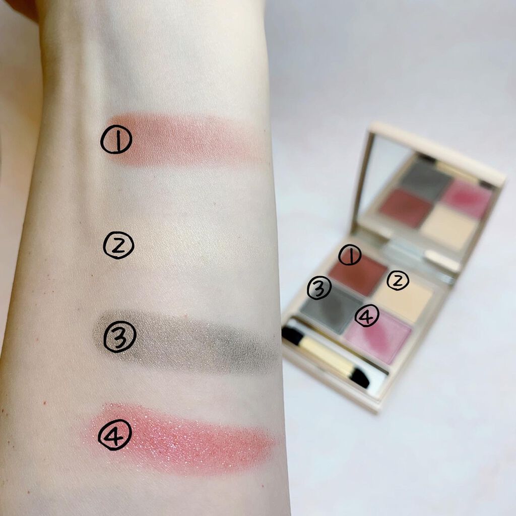 haru on LIPS 「透け感が絶妙🥰秋メイクにぴったりのアイシャドウパレット🎨RMK..」(3枚目)