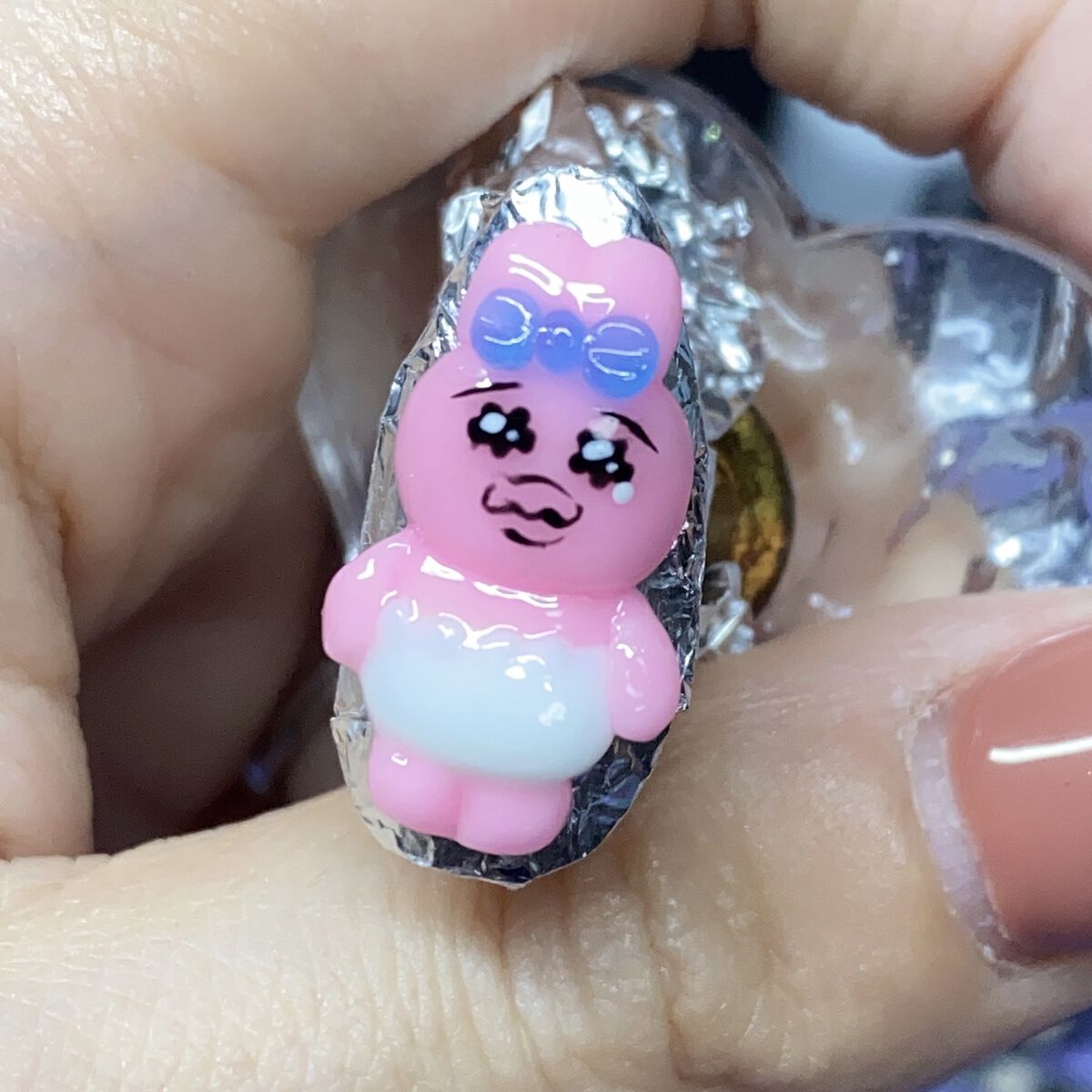 痛ライナー 黒/ネイル工房/ジェルネイルを使ったクチコミ（1枚目）