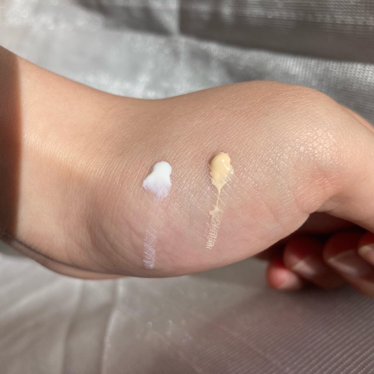 ファンデフリー サンクリーム モイスチャー/manyo/日焼け止めクリームを使ったクチコミ（3枚目）