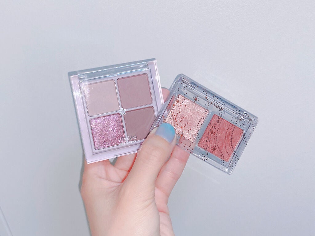 グリッタースノー エアームースアイズパレット/ETUDE/アイシャドウパレットを使ったクチコミ(1枚目)