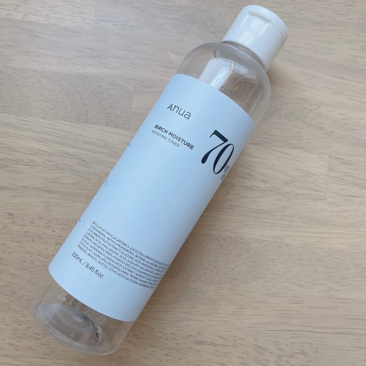 シラカバ 70% 水分ブースティングトナー/Anua/化粧水を使ったクチコミ(1枚目)