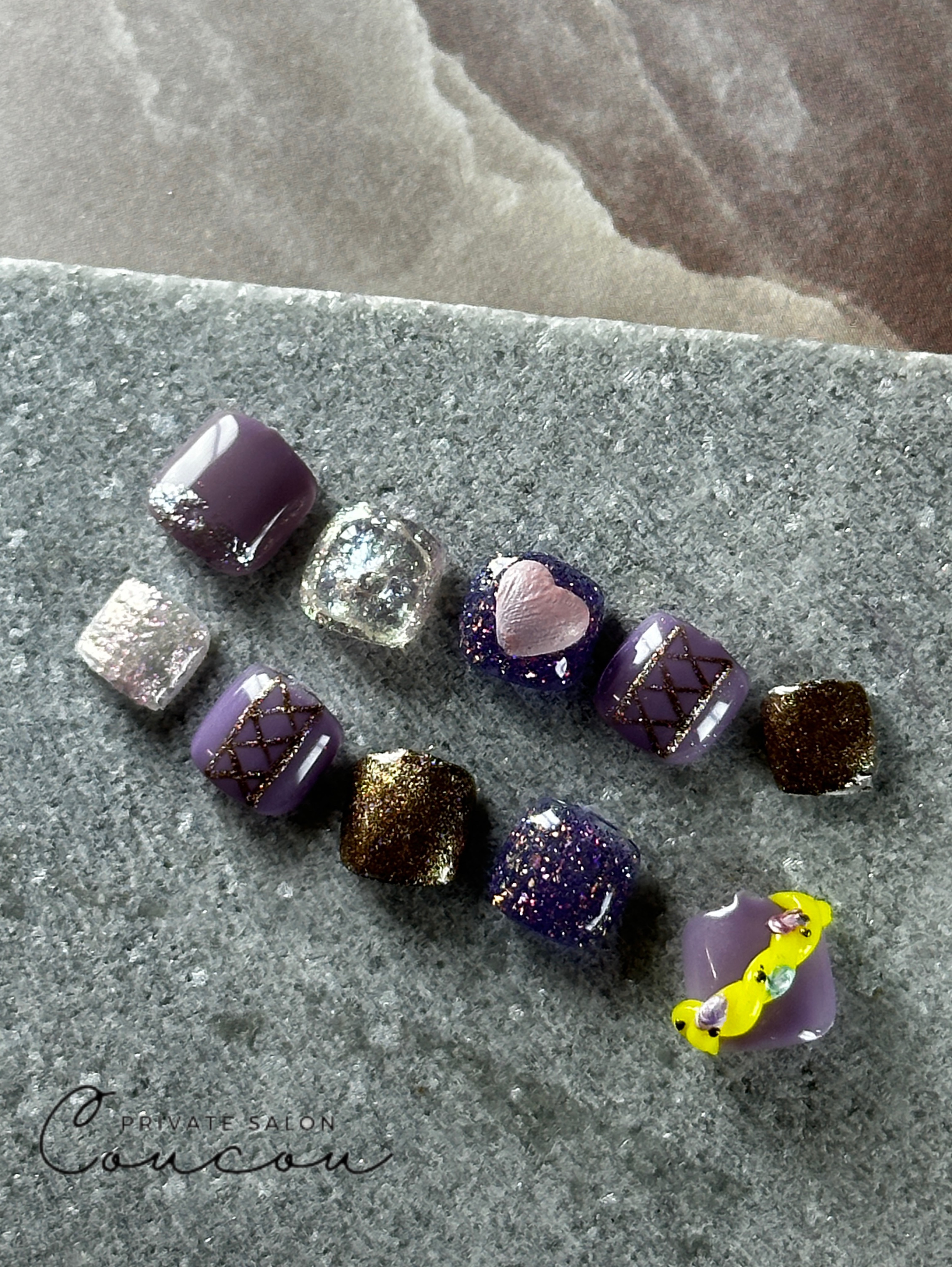 #ラプンツェルネイル,#プリンセスネイル,#ハロウィンネイルのネイルデザイン