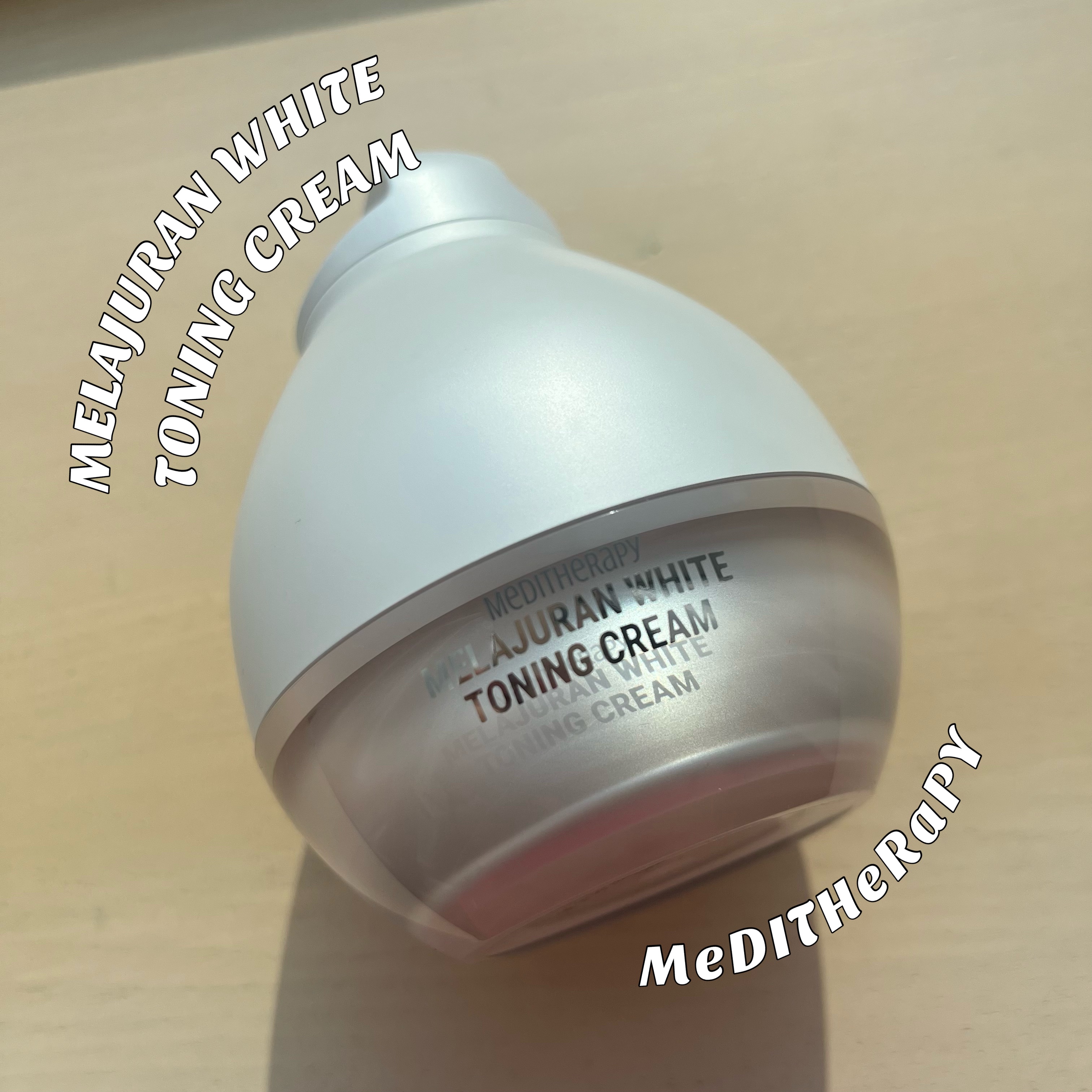 メラジュランホワイトトーニングクリーム&EMS美顔器/MEDITHERAPY/その他スキンケアを使ったクチコミ（1枚目）