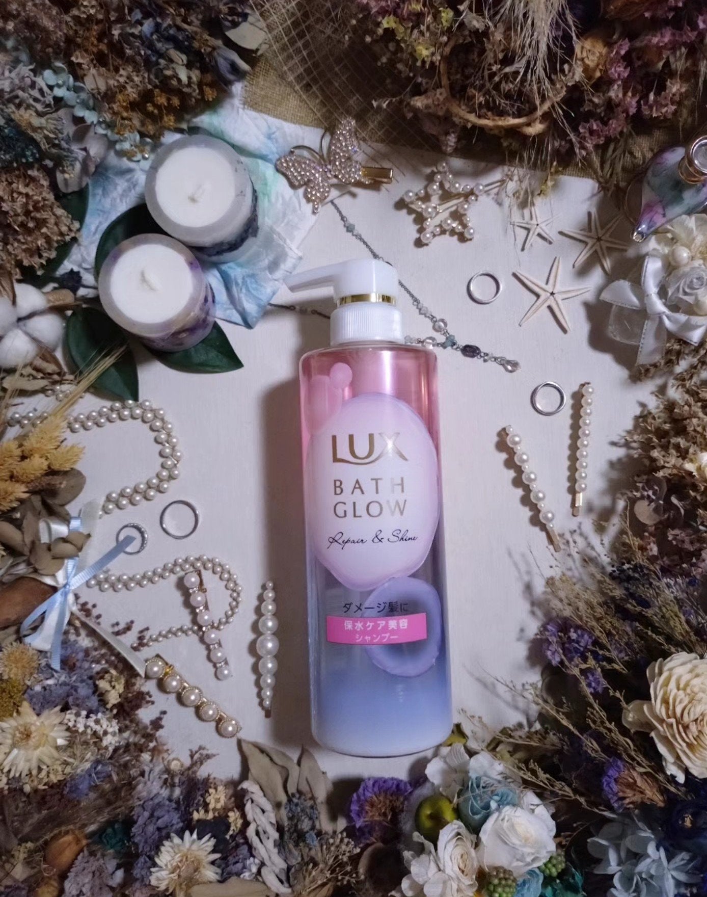 バスグロウ リペア&シャイン シャンプー/トリートメント/LUX/シャンプー・コンディショナーを使ったクチコミ(2枚目)