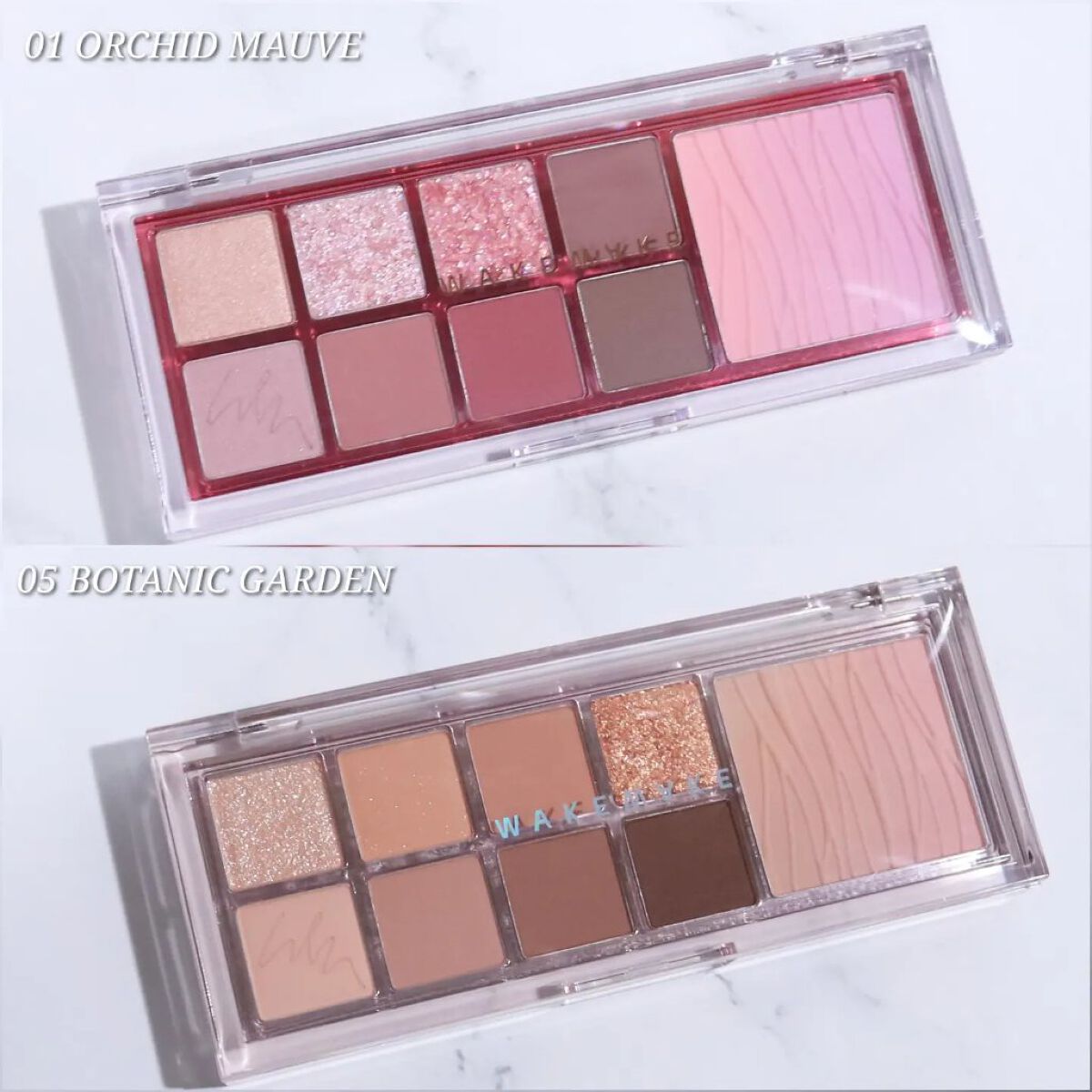 ミックスブラーリングアイパレット/wakemake/マルチパレットを使ったクチコミ（2枚目）