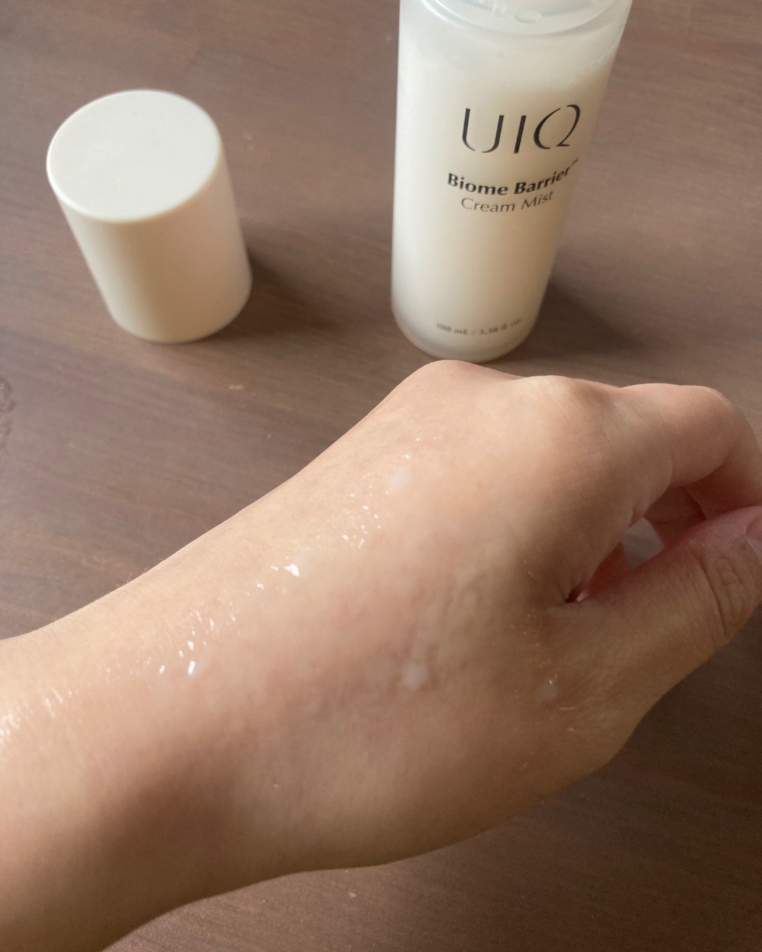 バイオームバリア クリームミスト/UIQ/ミスト状化粧水を使ったクチコミ（3枚目）