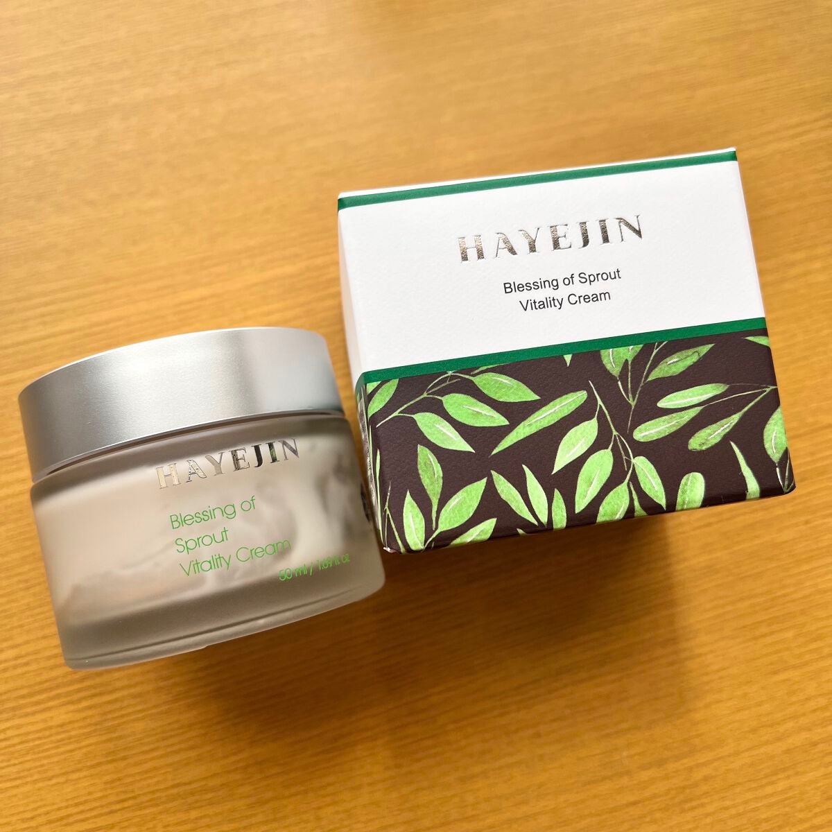 ブレッシングオブスプラウトバイタリティークリーム/HAYEJIN/フェイスクリームを使ったクチコミ(2枚目)