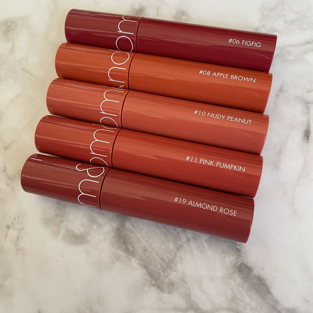 ジューシーラスティングティント/rom&nd/リップティントを使ったクチコミ（1枚目）