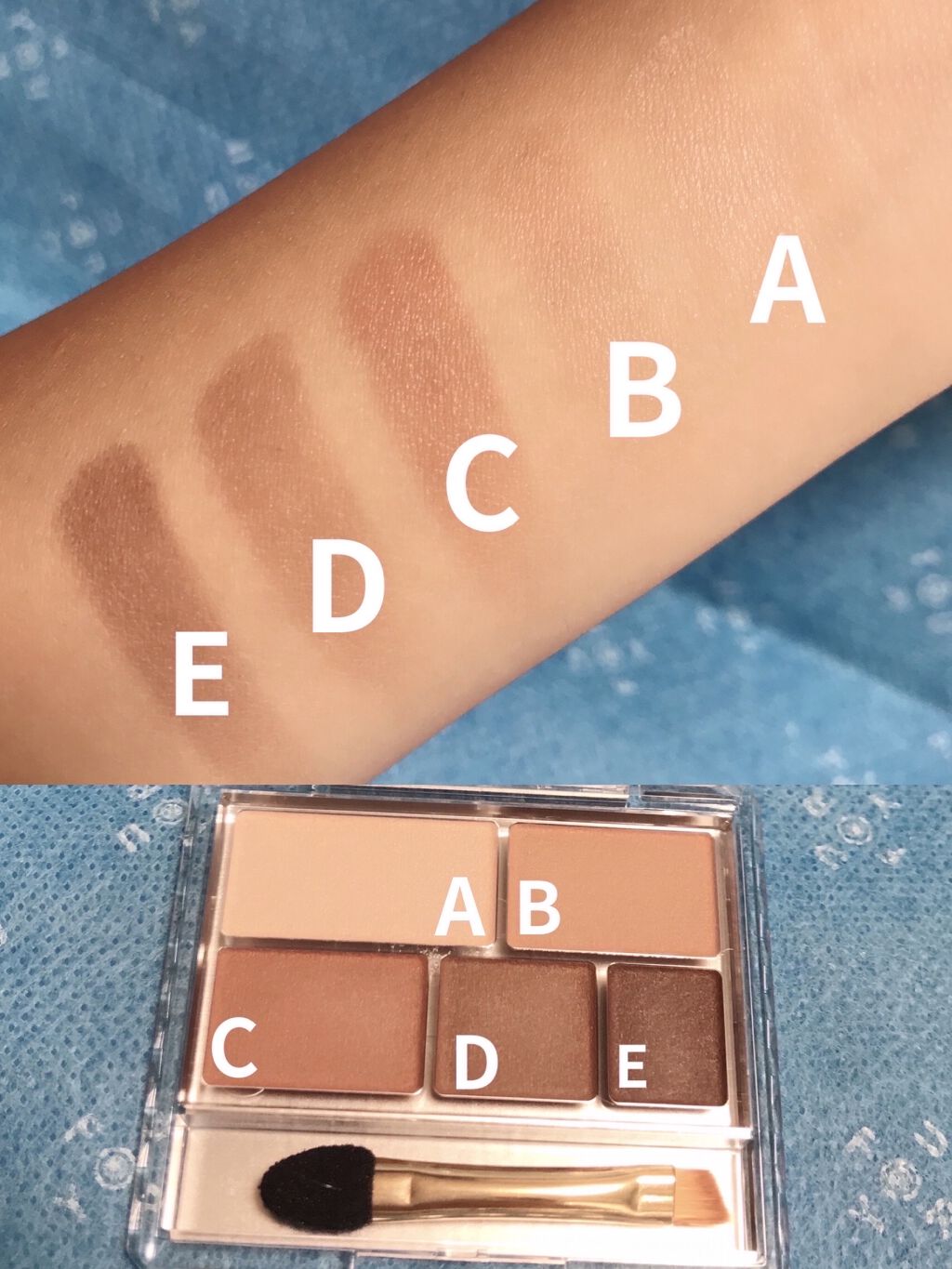 パーフェクトマルチアイズ/キャンメイク/アイシャドウパレットを使ったクチコミ（2枚目）