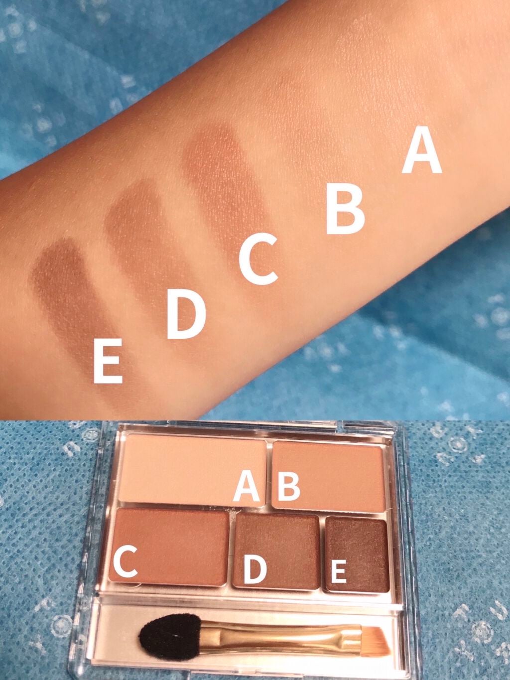 パーフェクトマルチアイズ/キャンメイク/アイシャドウパレットを使ったクチコミ(2枚目)