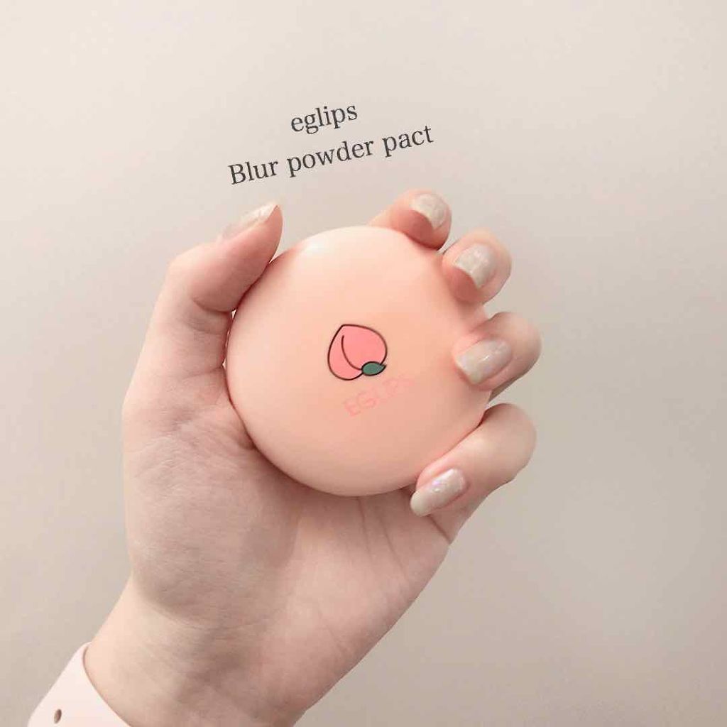 ブラーパウダーパクト/EGLIPS/パウダーファンデーションを使ったクチコミ(1枚目)