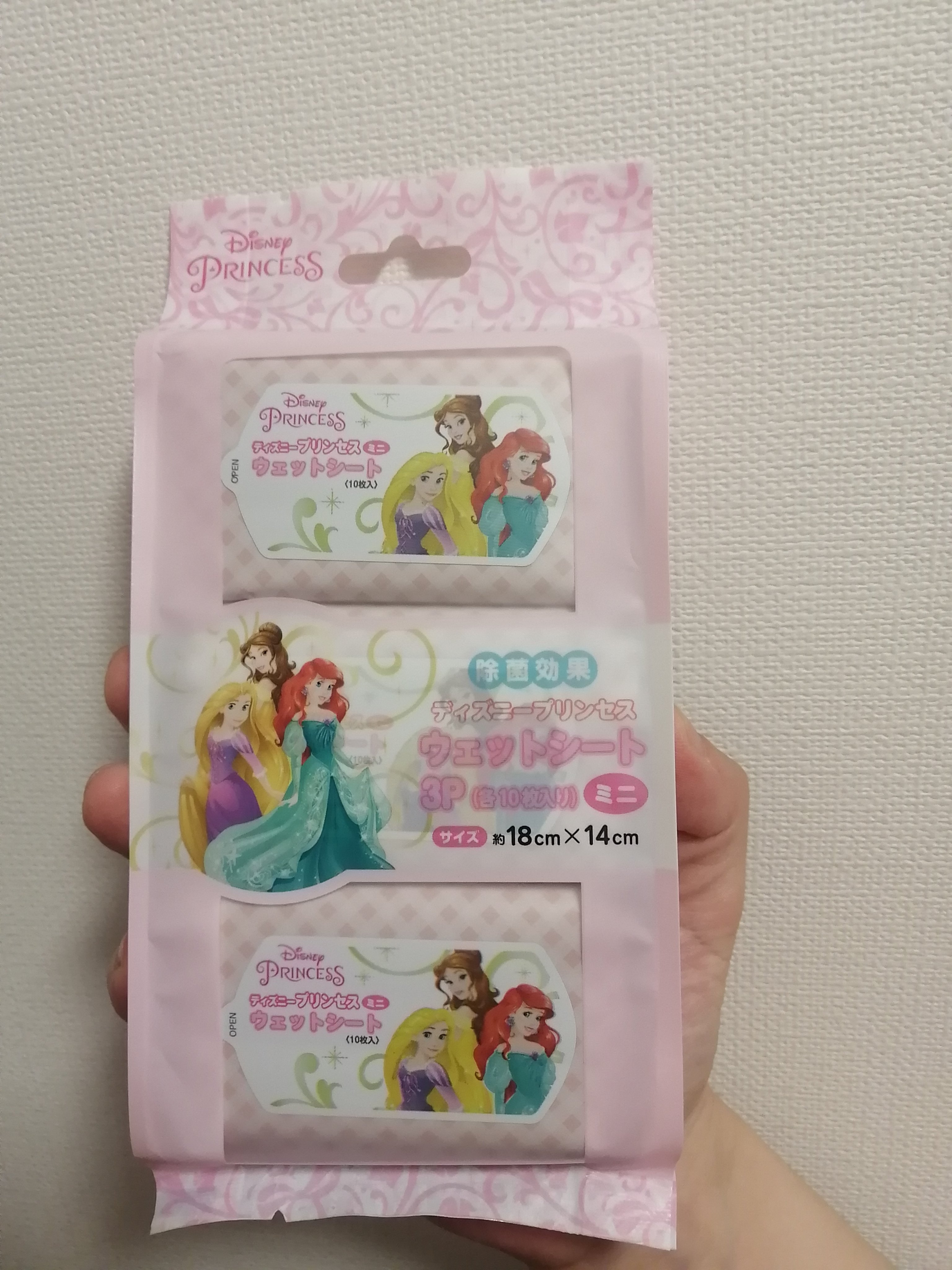 ミニウエットシート/セリア/ティッシュを使ったクチコミ（1枚目）