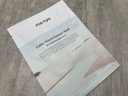 ガラクナイアシン エッセンスマスク/manyo/シートマスク・パックを使ったクチコミ(5枚目)