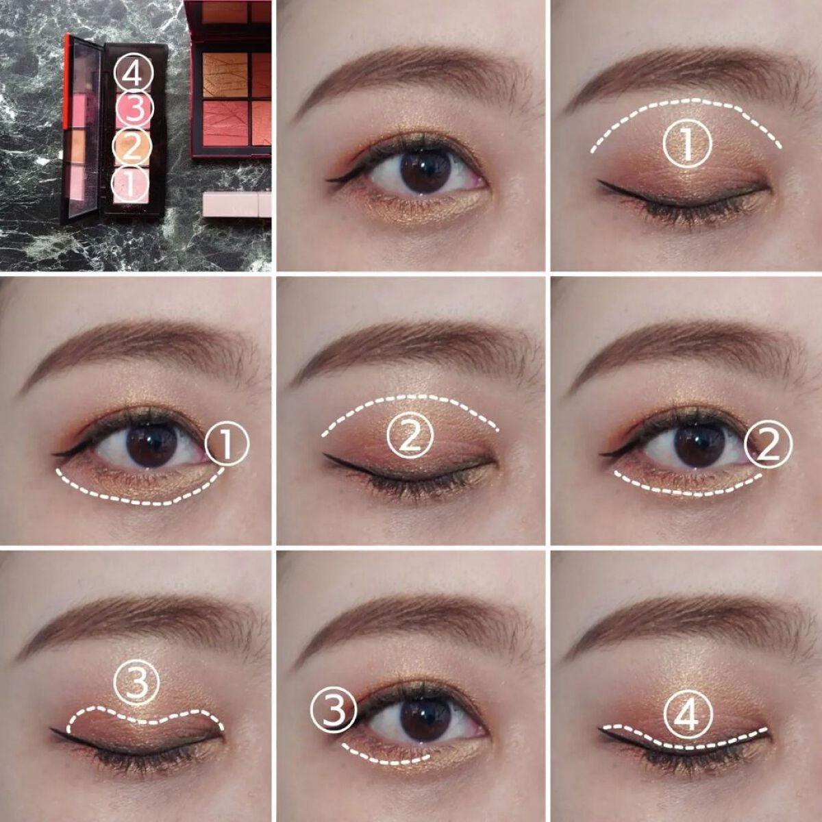 エッセンシャリスト アイパレット/SHISEIDO/アイシャドウパレットを使ったクチコミ(4枚目)