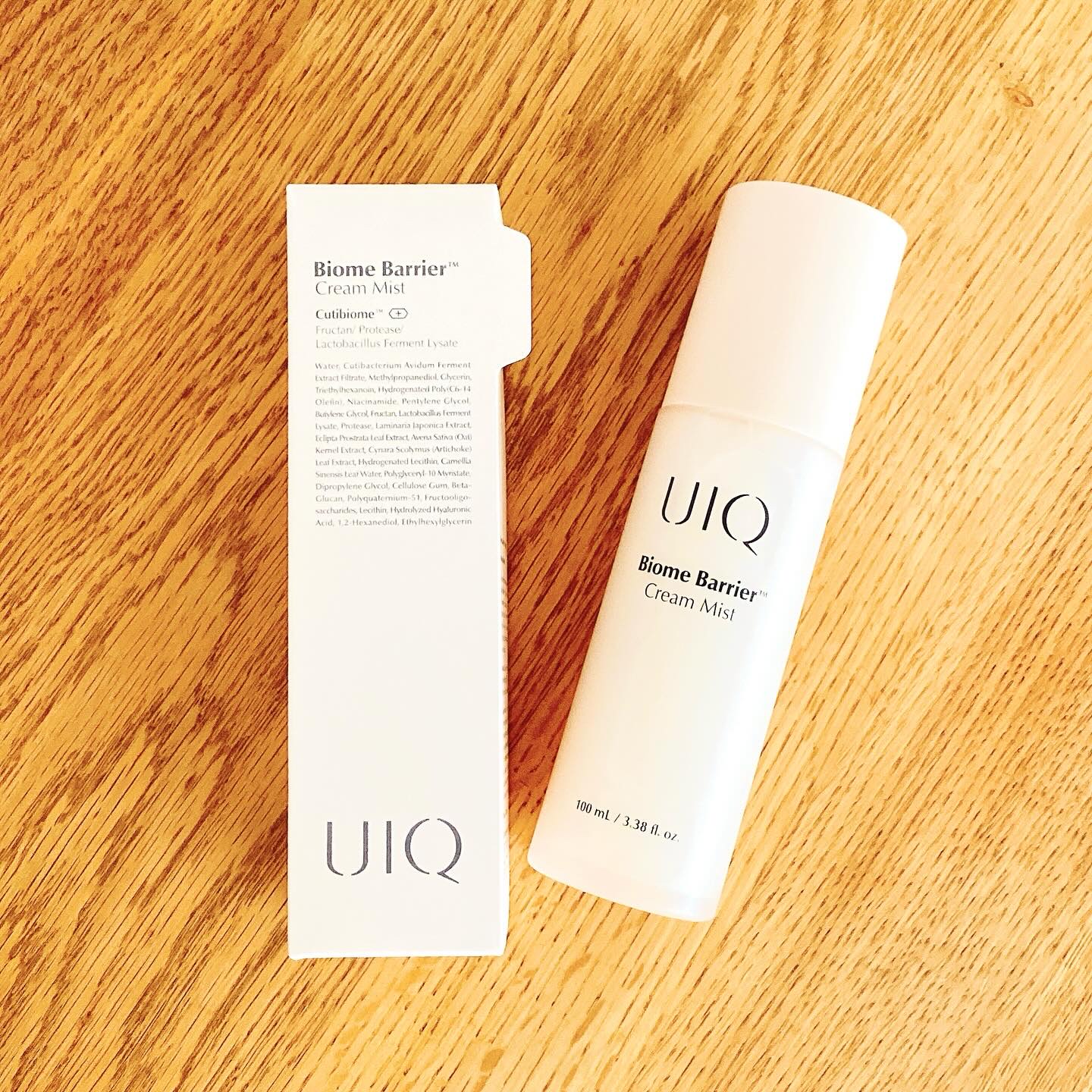 バイオームバリア クリームミスト/UIQ/ミスト状化粧水を使ったクチコミ（1枚目）