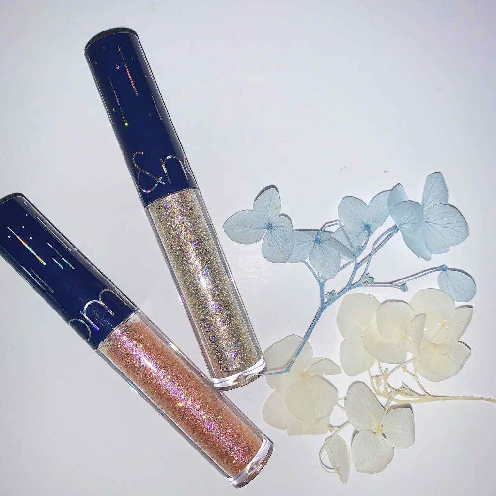 リキッド グリッター シャドウ/rom&nd/グリッターを使ったクチコミ(1枚目)