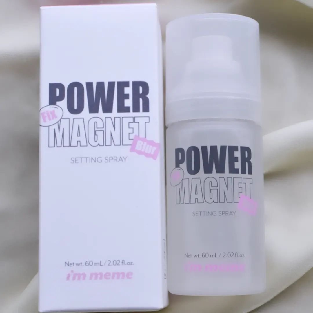パワーマグネットセッティングスプレー/i’m meme/フィックスミストを使ったクチコミ（2枚目）