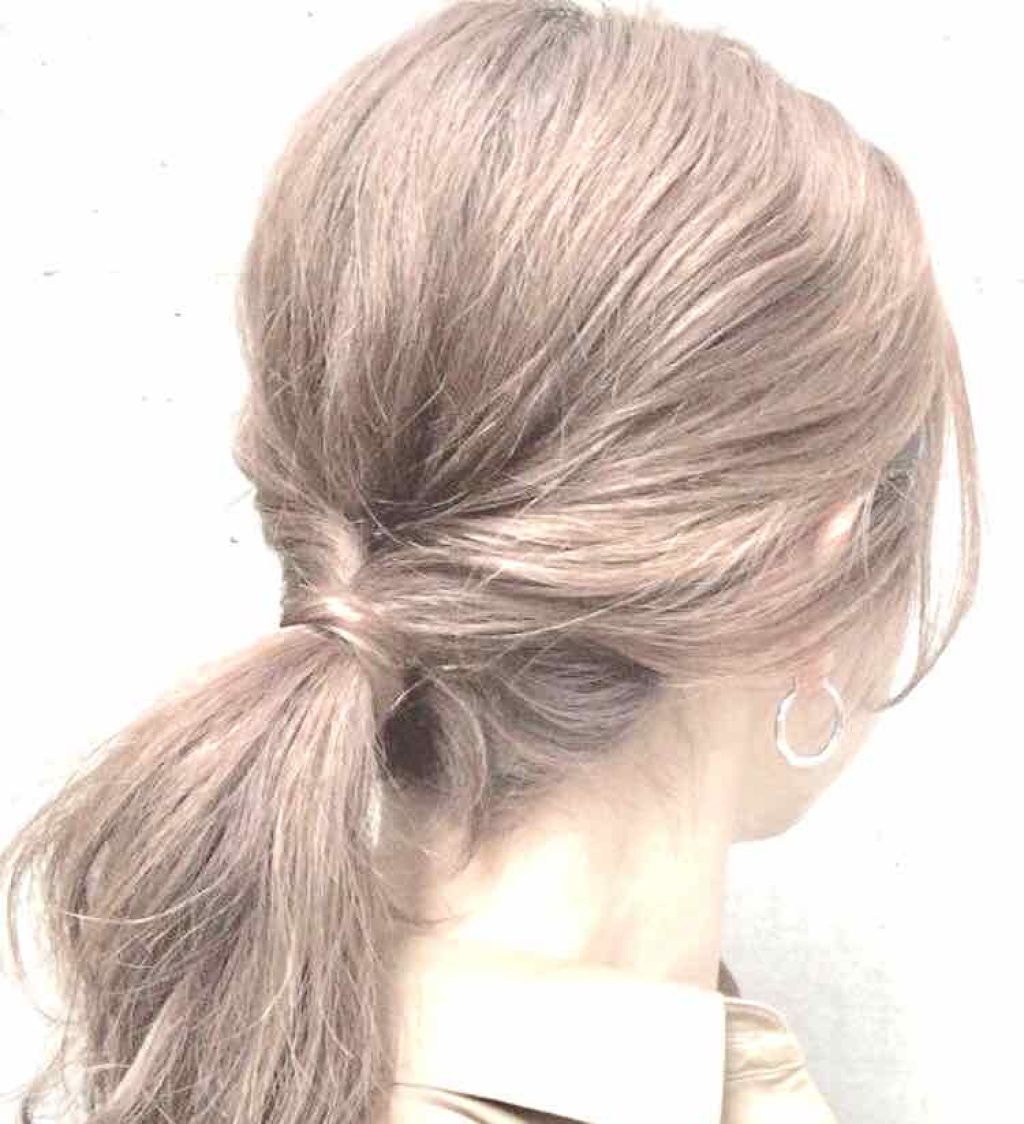 @kane on LIPS 「ポニーテール進化版♡ヘアアレンジ👏ミディアムからロングまで、す..」(1枚目)