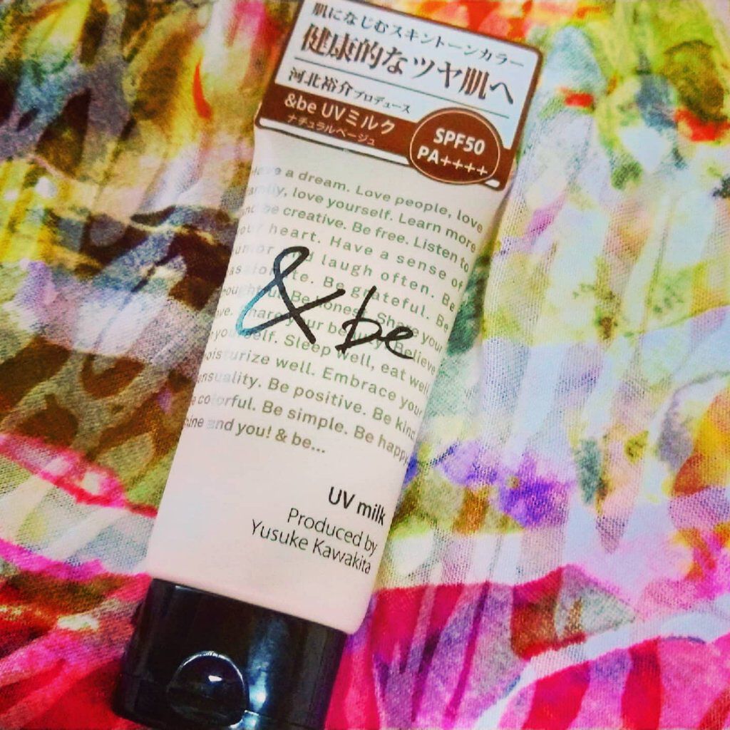UVミルク/＆be/日焼け止め・UVケアを使ったクチコミ（1枚目）