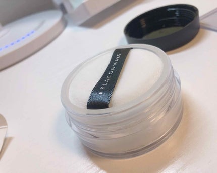 フェイスフィックスパウダー/play on make/ルースパウダーを使ったクチコミ(1枚目)