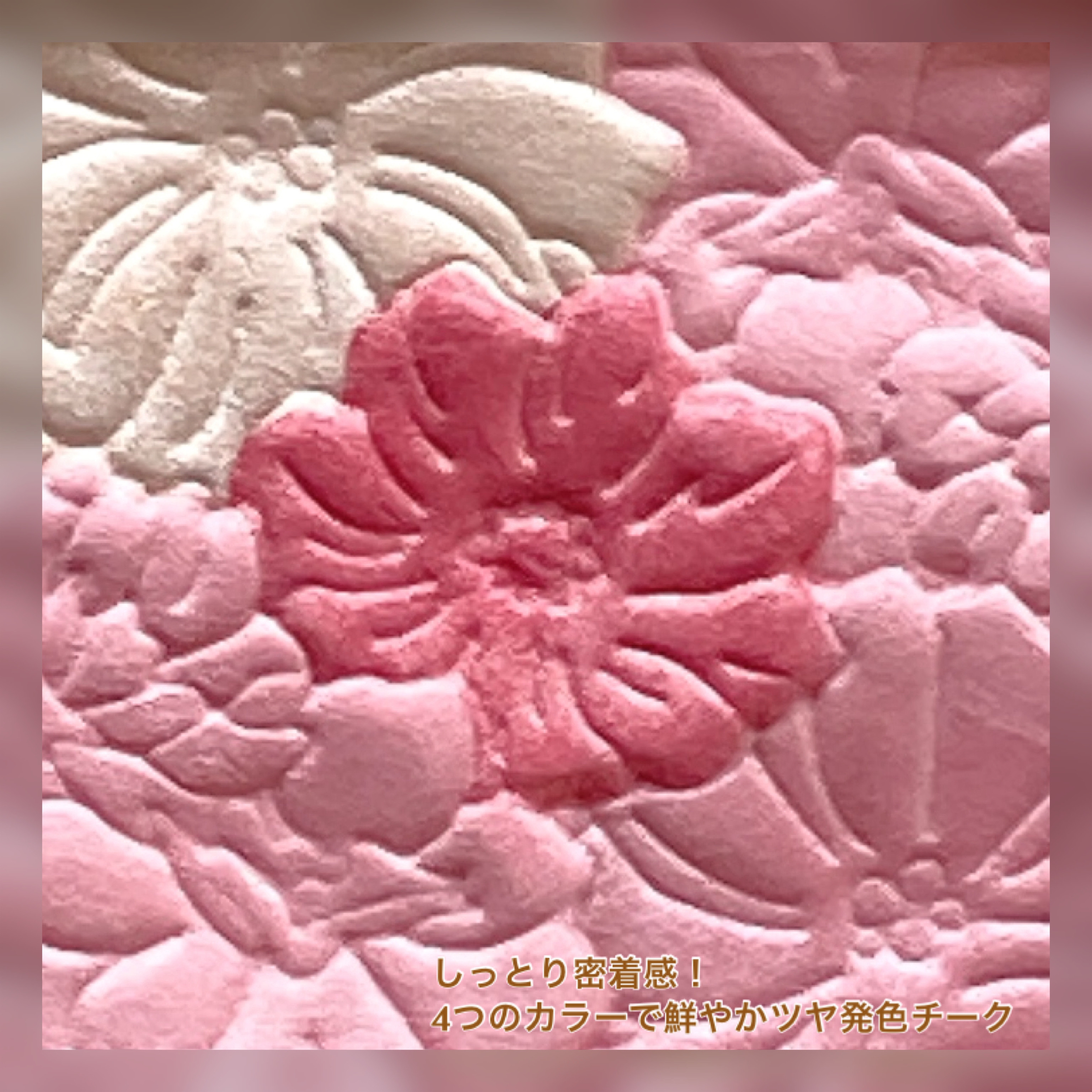 グロウフルールチークス/キャンメイク/パウダーチークを使ったクチコミ（3枚目）