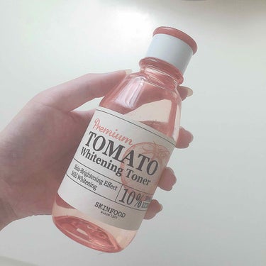 プレミアムトマト ブライトニングトナー/SKINFOOD/化粧水を使ったクチコミ（1枚目）