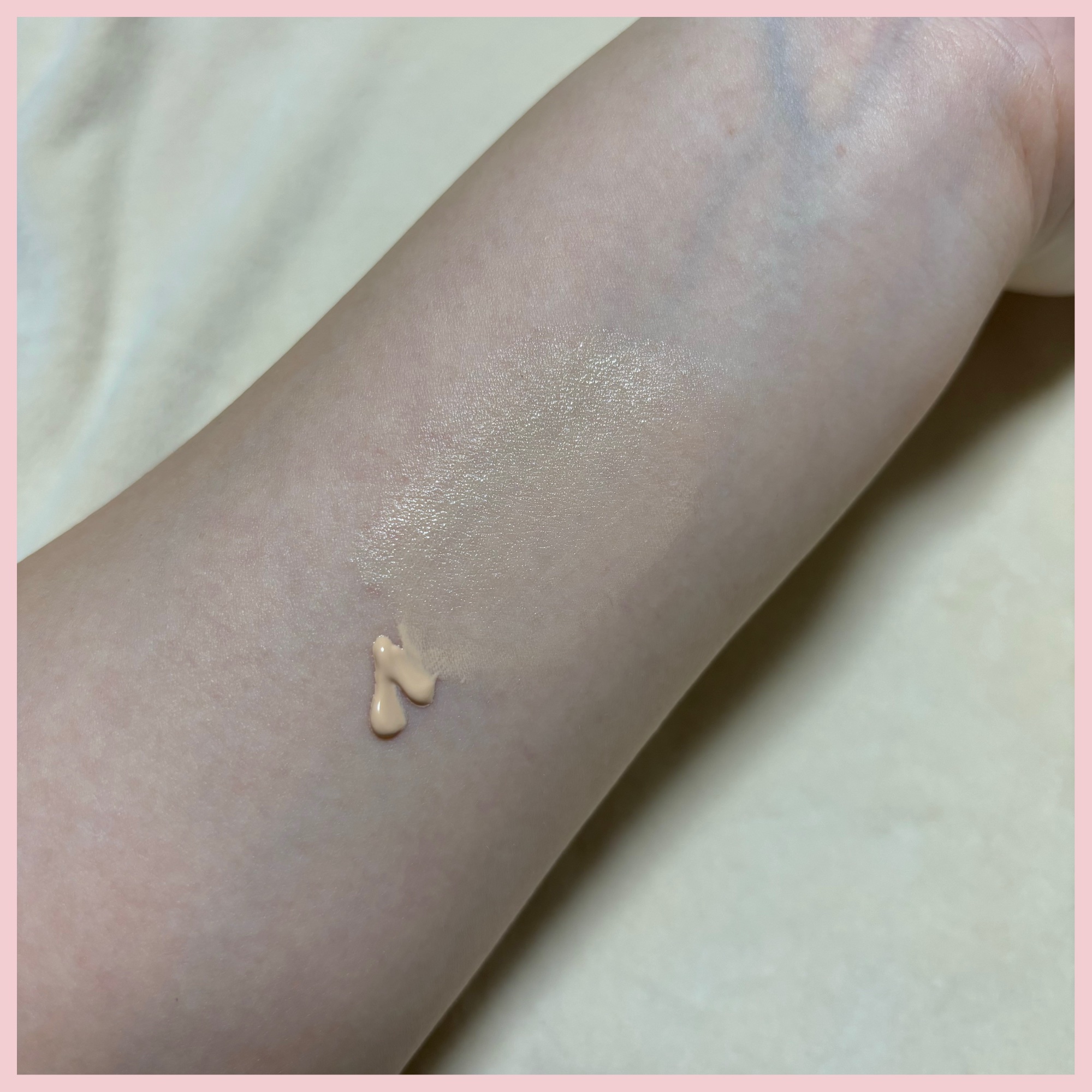 ポアレスフィットプライマー/upink/化粧下地を使ったクチコミ（2枚目）