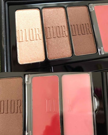 Dior シグネチャー アイ&リップ パレットのクチコミ「Dior シグネチャーアイ＆リップパレット✨

プレゼントでもらったDiorのクリスマスコフレ.....」（2枚目）