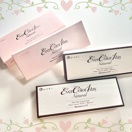 エバーカラーワンデー ナチュラル ナチュラルモカ/エバーカラー/ワンデー(1DAY)カラコンを使ったクチコミ(2枚目)