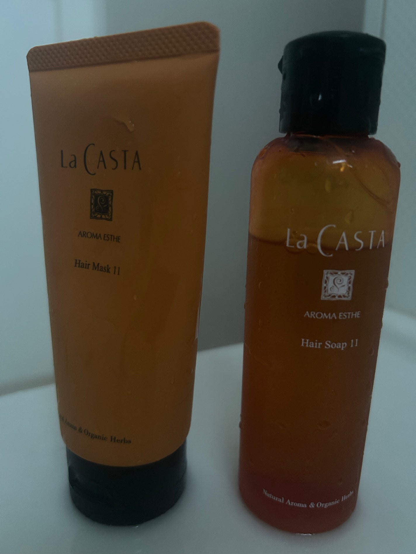 アロマエステ ヘアソープ11/ヘアマスク11/ラ・カスタ/市販シャンプーを使ったクチコミ(1枚目)