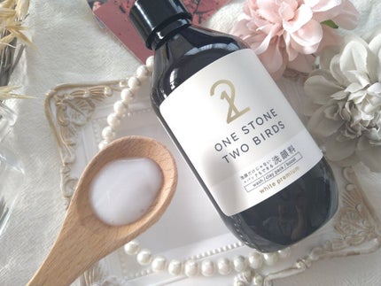 洗顔だけじゃない+パックもできる洗顔料 ホワイトプレミアム/ONE STONE TWO BIRDS/その他洗顔料を使ったクチコミ(3枚目)