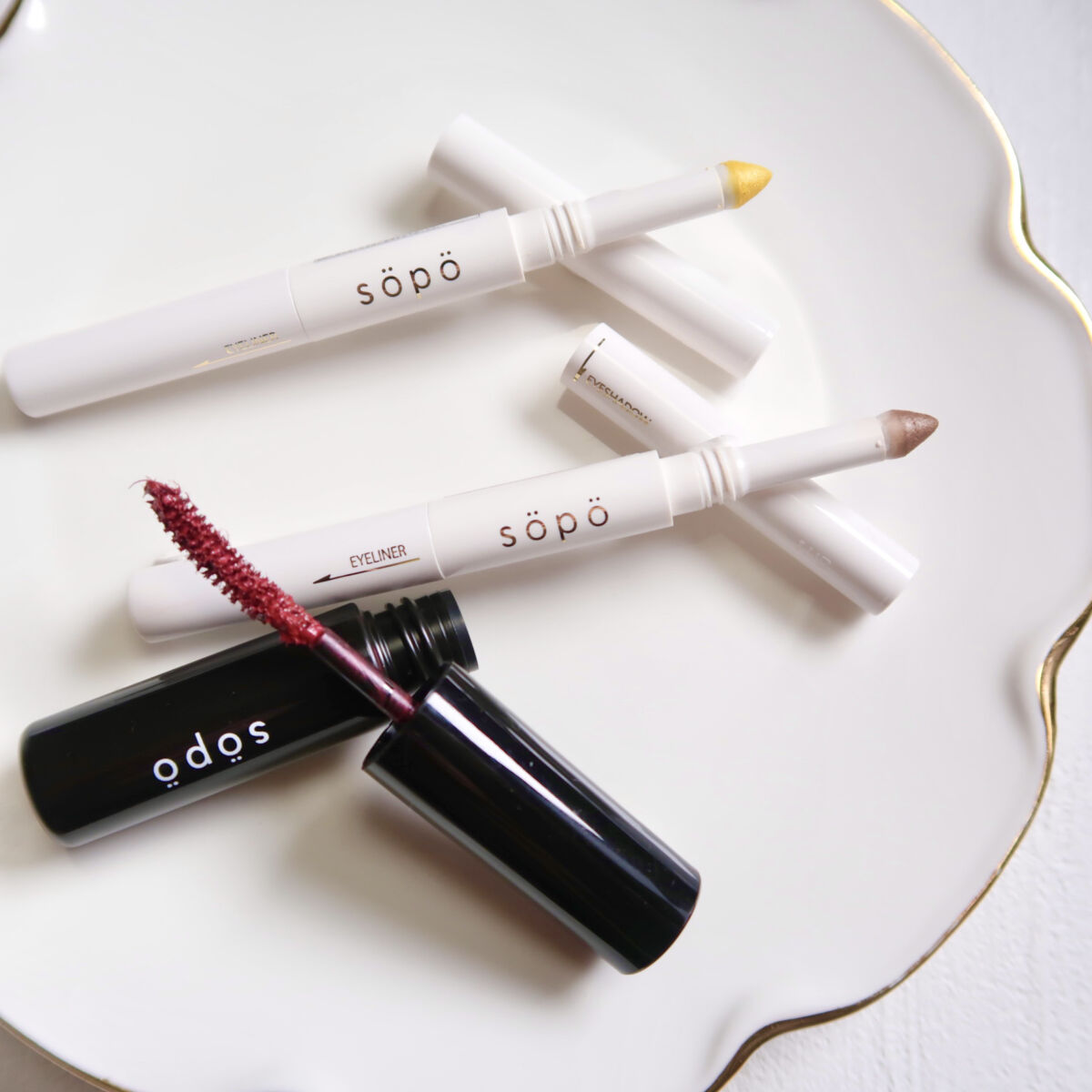 カラーマスカラ/sopo/マスカラを使ったクチコミ（1枚目）