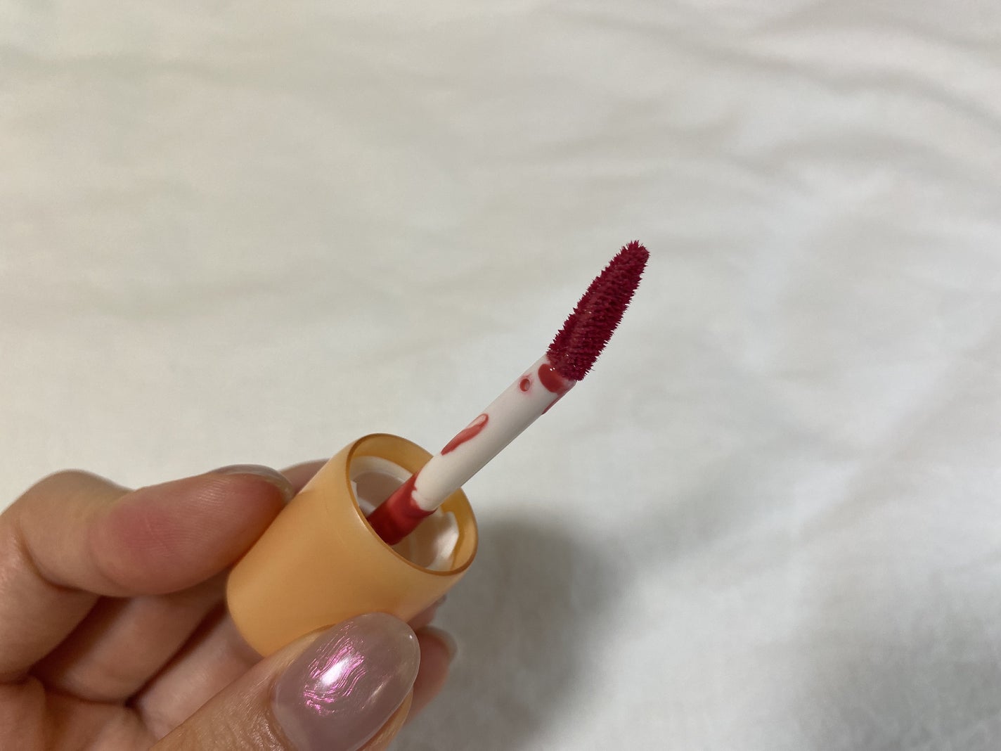 フルーティーグラムティント/Laka/リップティントを使ったクチコミ(2枚目)