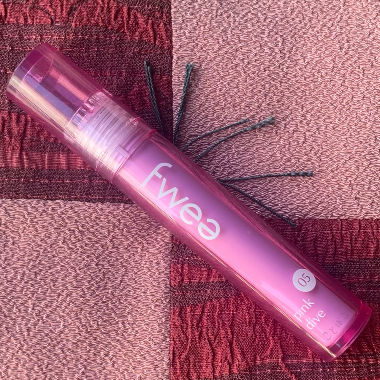 フィーティントガラス/fwee/リップティントを使ったクチコミ（1枚目）