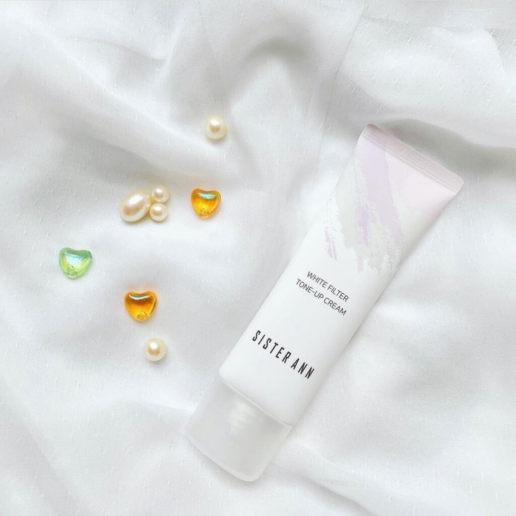 ホワイトフィルタートーンアップクリーム/SISTER ANN/フェイスクリームを使ったクチコミ（1枚目）