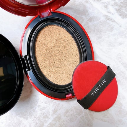 マスク フィット レッド クッション/TIRTIR(ティルティル)/クッションファンデーションを使ったクチコミ(4枚目)