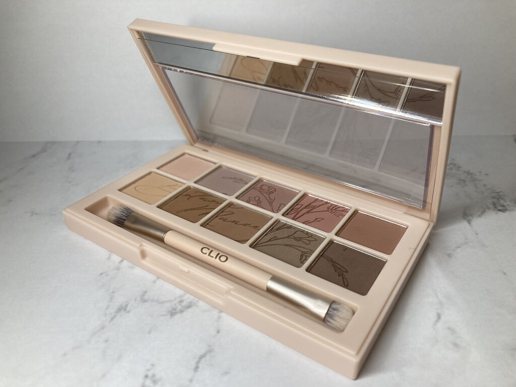 プロ アイ パレット 09 BOTANIC MAUVE(AD)/CLIO/アイシャドウパレットを使ったクチコミ（1枚目）