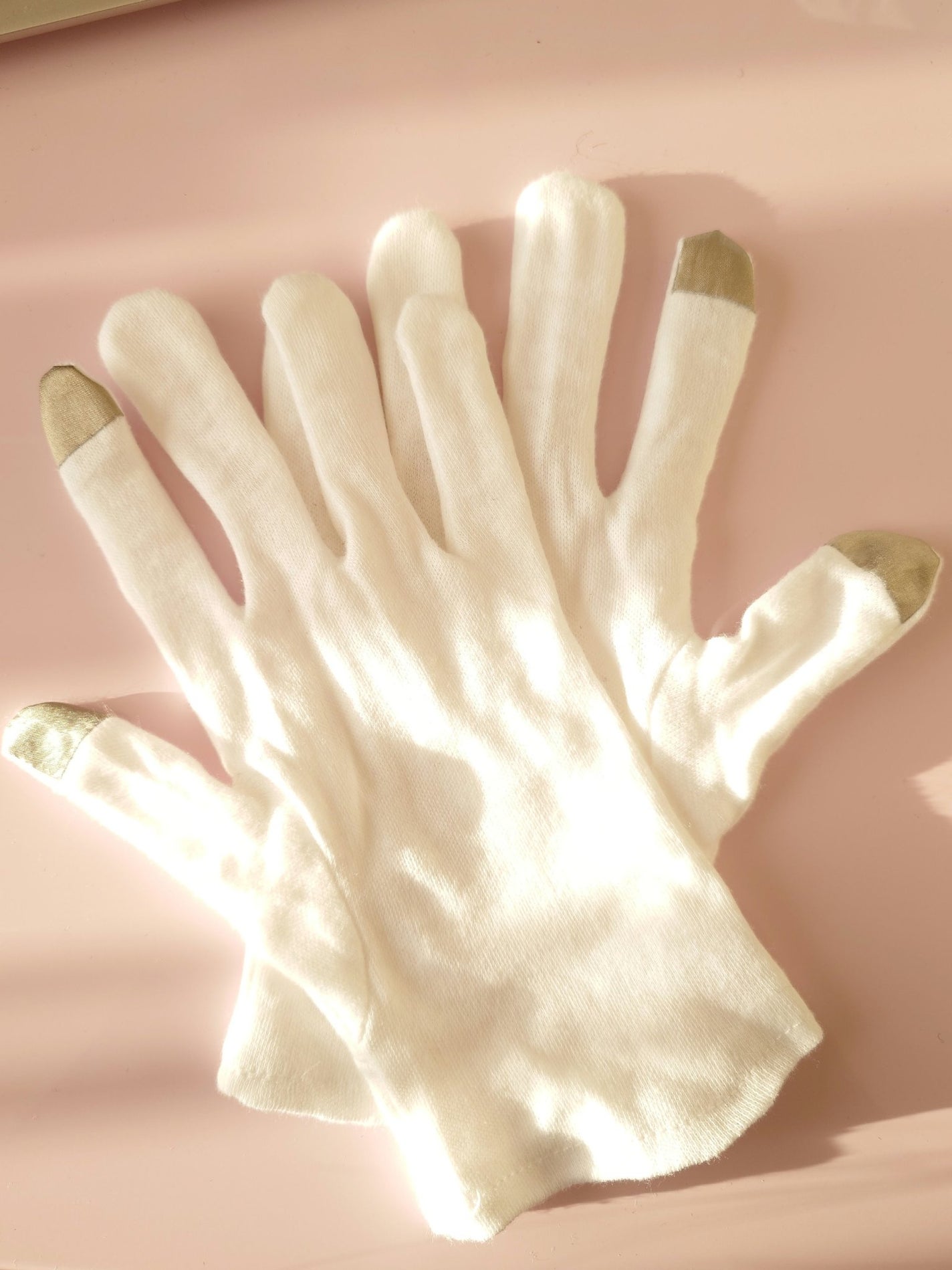 スマートフォン対応おやすみ手袋(両手)/DAISO/ボディグッズを使ったクチコミ(1枚目)