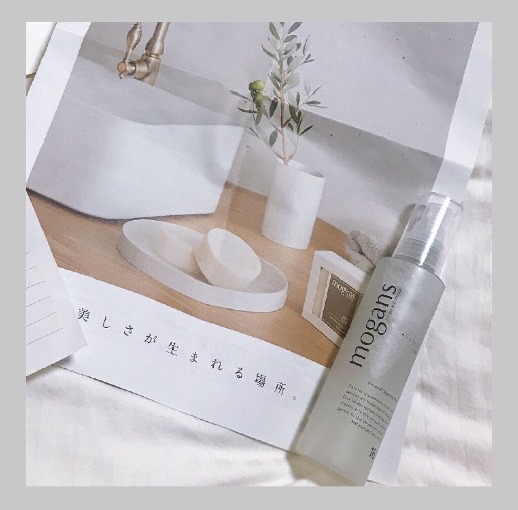 スタイリングヘアミスト エアリーライトフォグ/MOGANS/ヘアミストを使ったクチコミ（2枚目）