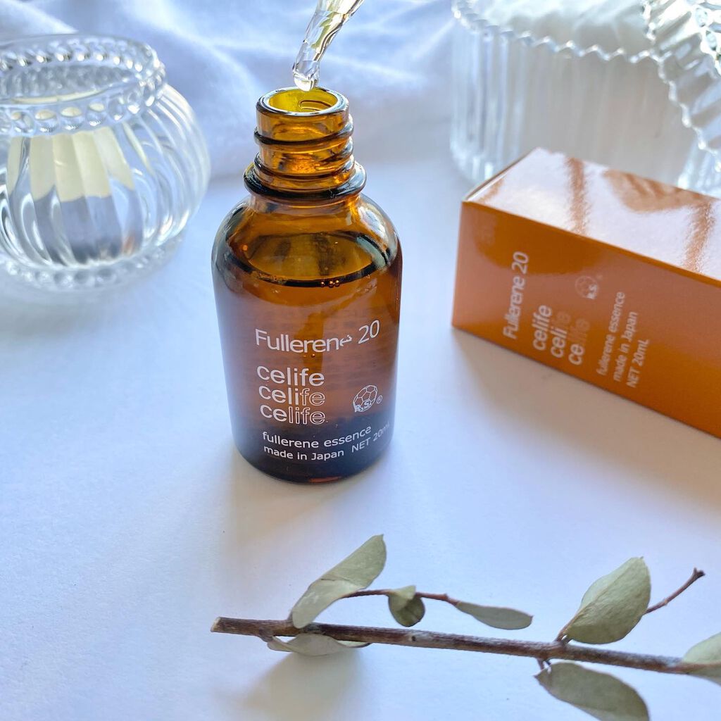 フラーレン配合美容液 フラーレン20/Celife/美容液を使ったクチコミ（3枚目）