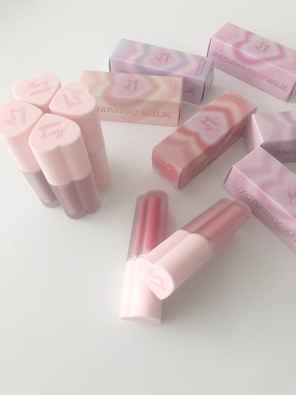 ミルクハートティントリップアンドチーク/Merrymonde/リップティントを使ったクチコミ(9枚目)