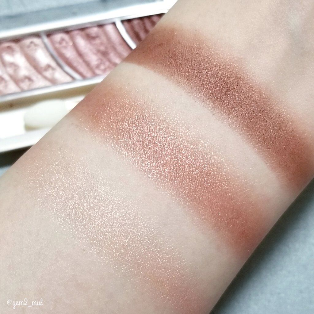 トーンアップアイシャドウ/CEZANNE/アイシャドウパレットを使ったクチコミ(4枚目)