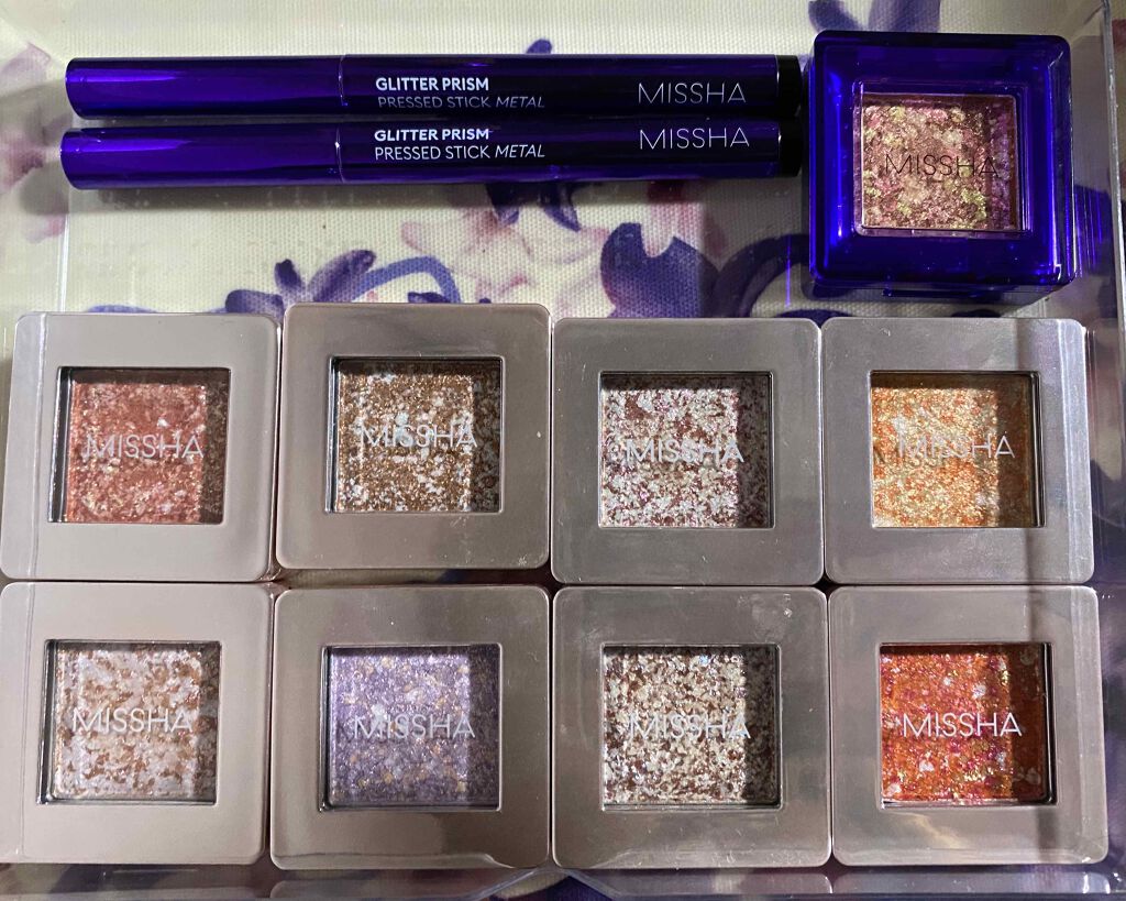 グリッタープリズム メタル/MISSHA/単色アイシャドウを使ったクチコミ(4枚目)