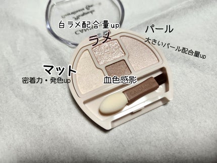 プランぷくコーデアイズNeo/キャンメイク/アイシャドウを使ったクチコミ(2枚目)