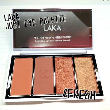 何だこの絶妙な色味⋯！？ラメ感⋯！？


ってことで韓国コスメブランド、LAKA様の
JUST EYE PALETTE # FRESH
のご紹介となります💓

ジェンダーニュートラルをテーマに展開されて