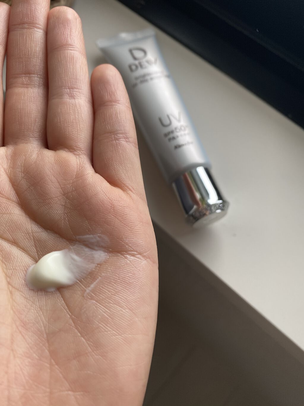ブライトニングUVデイエッセンス/DEW/美容液を使ったクチコミ（1枚目）