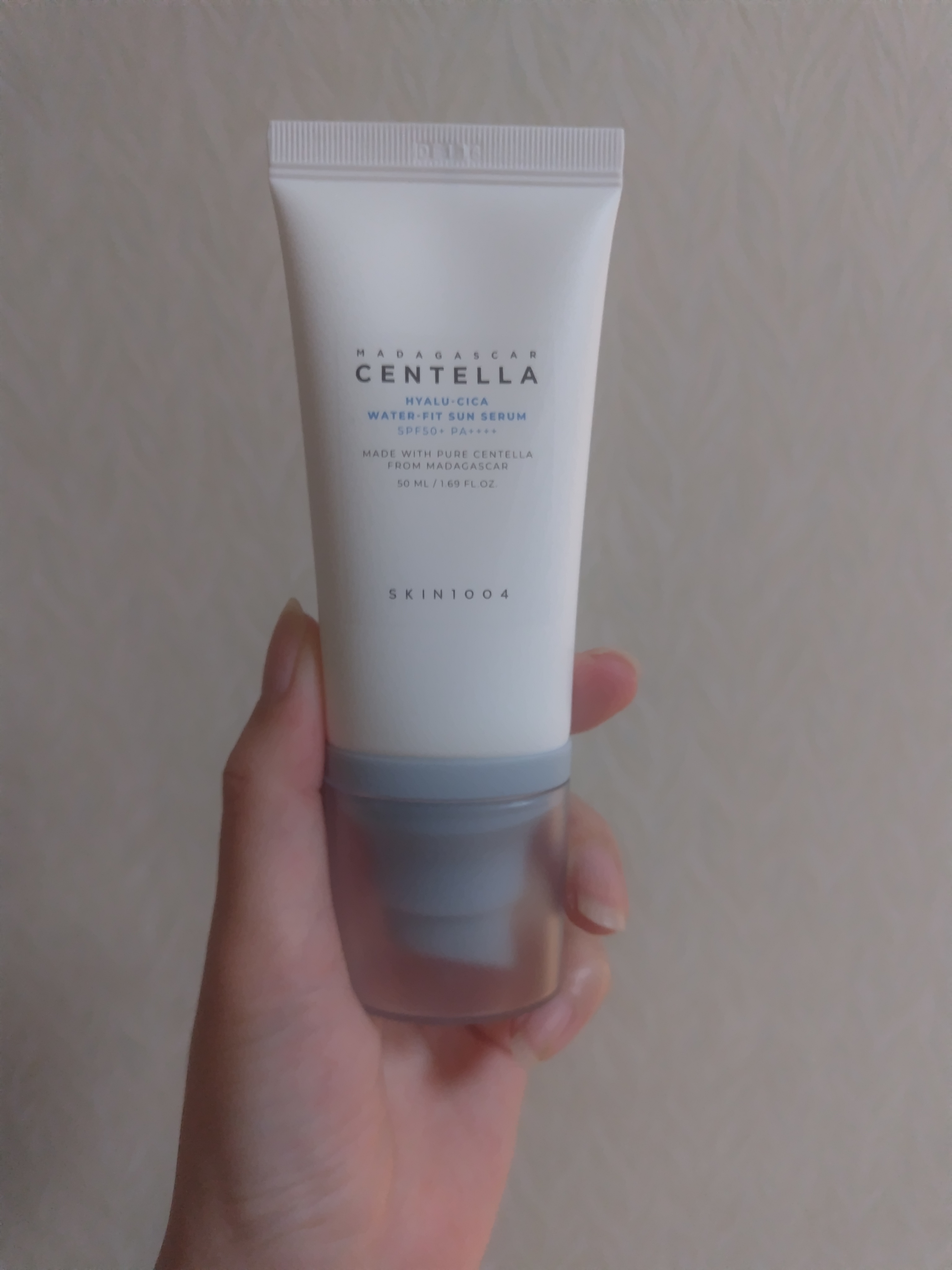 ヒアルーシカ ウォーターフィット サンセラム/SKIN1004/日焼け止めローションを使ったクチコミ（1枚目）