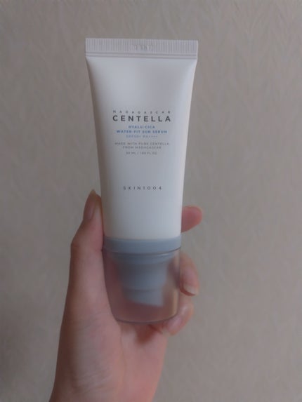 ヒアルーシカ ウォーターフィット サンセラム/SKIN1004/日焼け止めローションを使ったクチコミ(1枚目)