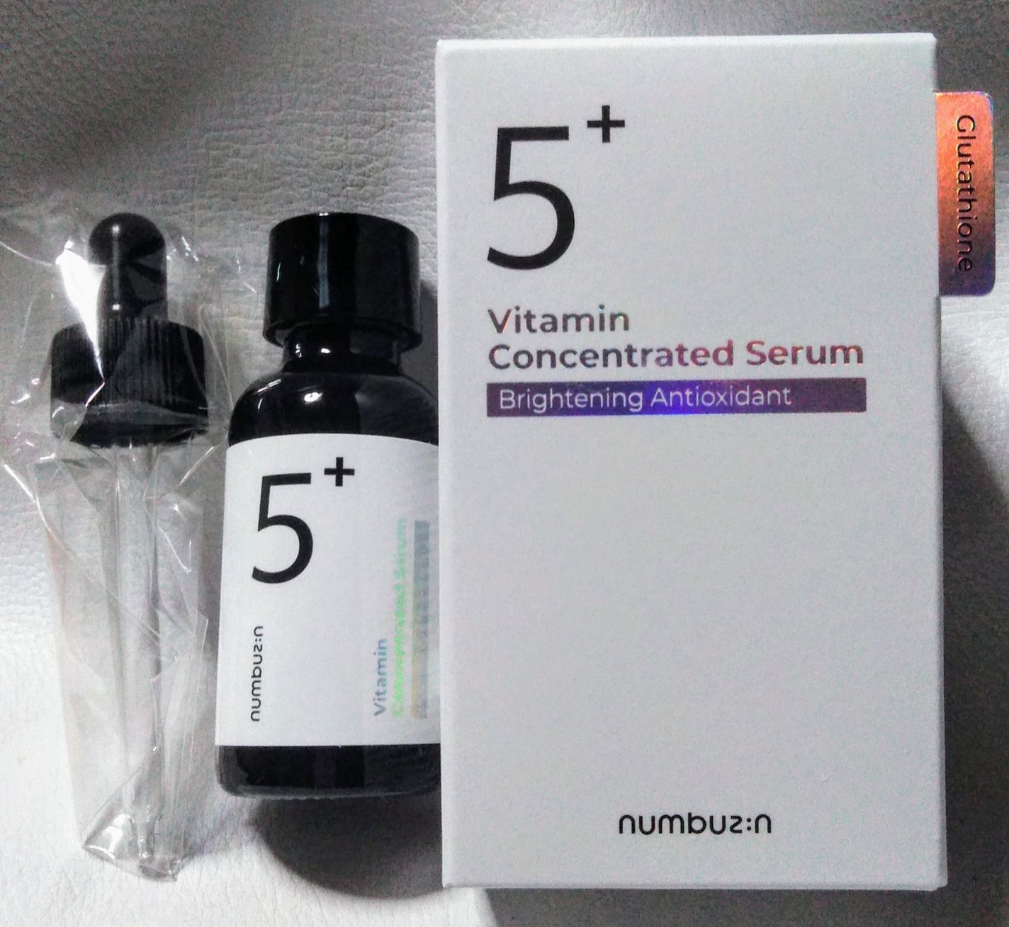 5番 白玉グルタチオンC美容液/numbuzin/美容液を使ったクチコミ(1枚目)
